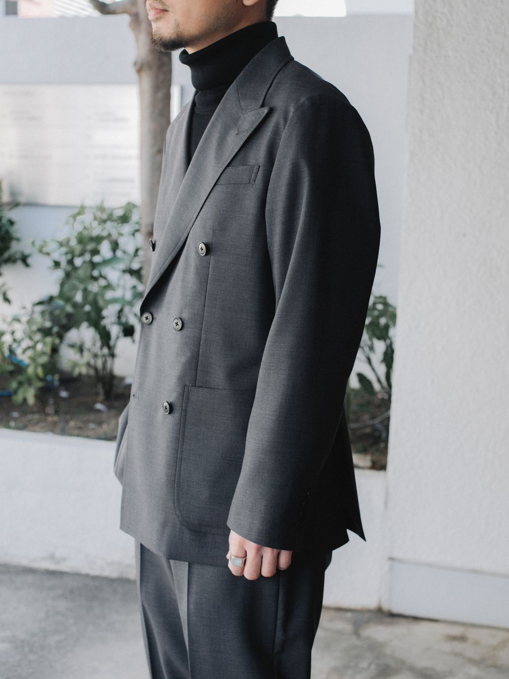 LE / エルイー】WOOL DOUBLE JK【セットアップ着用可】の