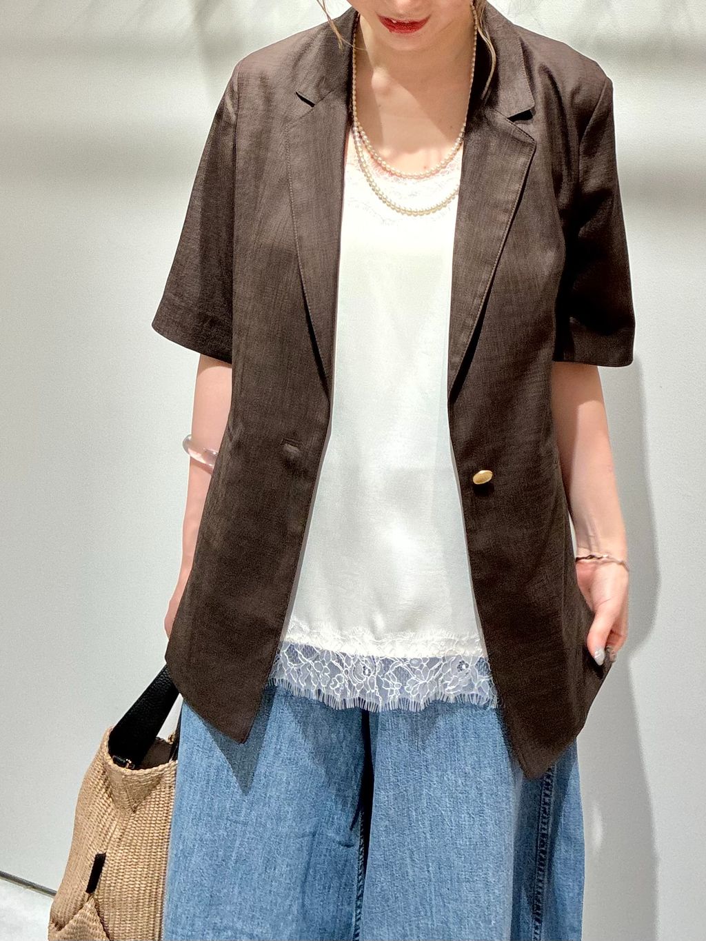 5 1/2 8oz FLARE-LINE DEIMのコーディネートスナップ（kaori）｜Spick