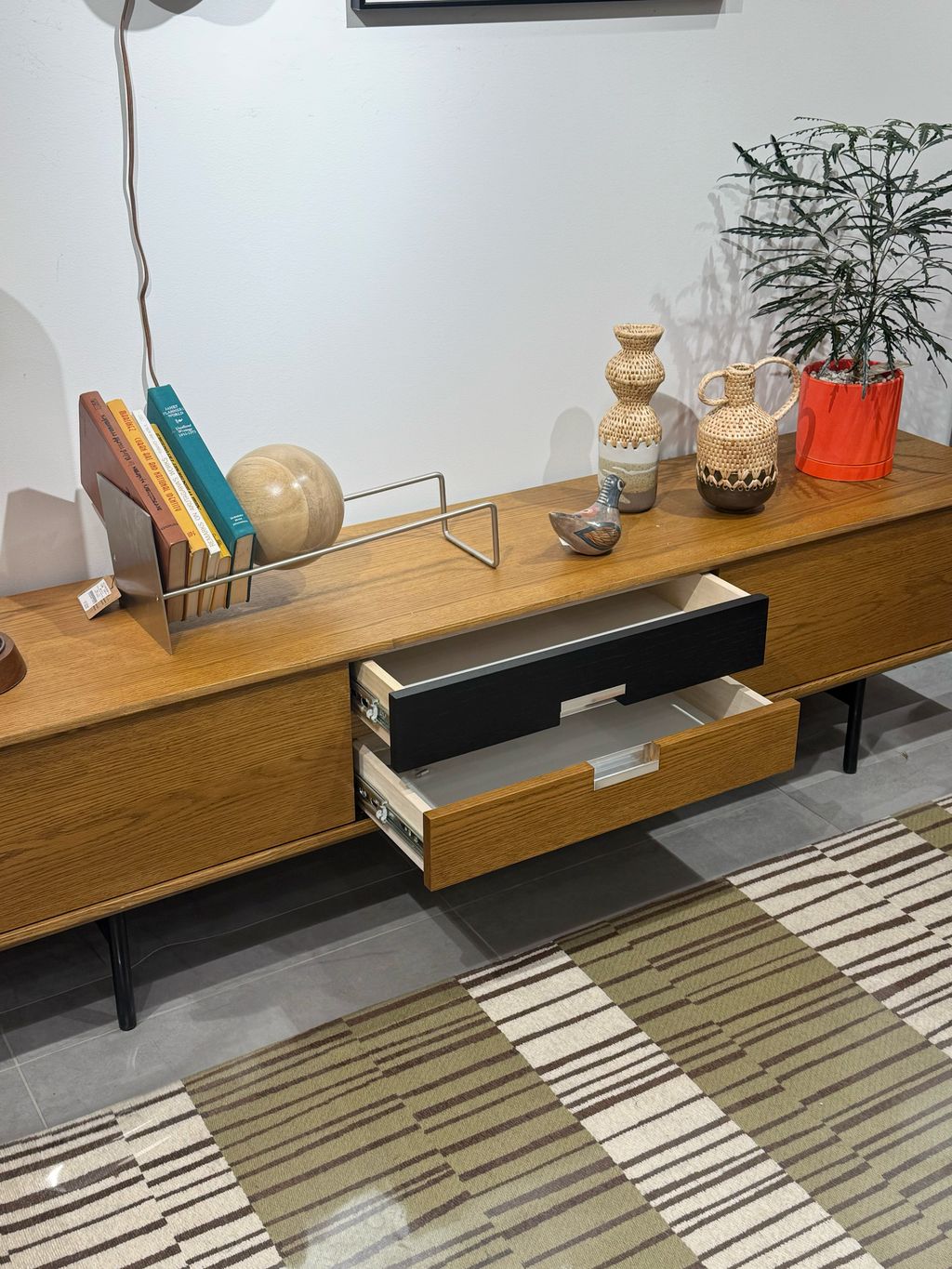 大型商品》HABITAT TV BOARD 180cm ハビタ テレビボード の
