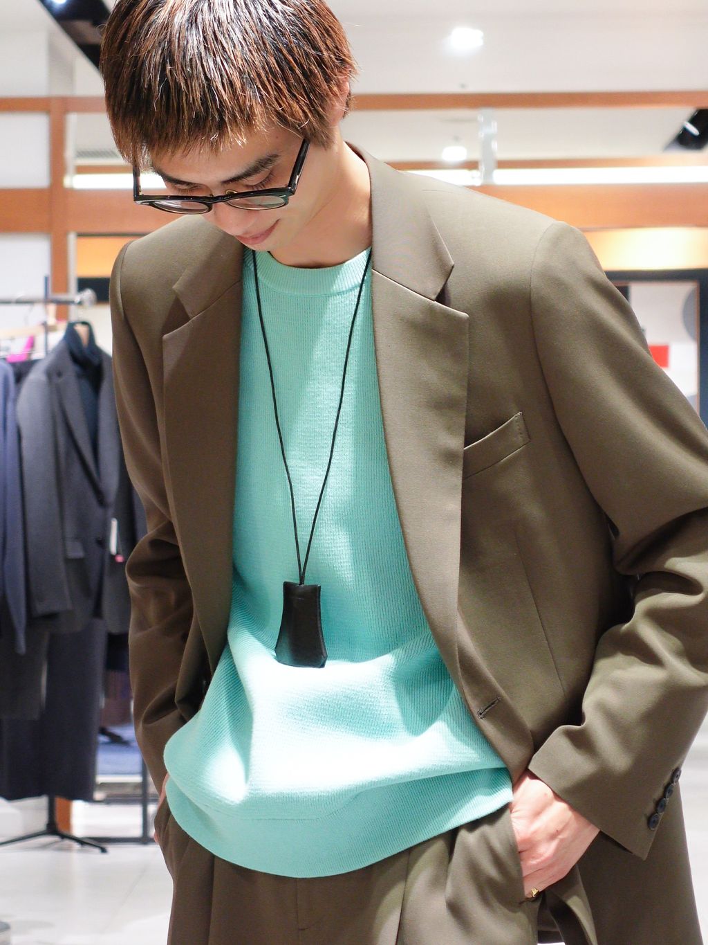 AURALEE (オーラリー) LIGHT WOOL MAX GABARDINE JACKETの