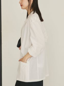 博多店・WEB限定》SEEALL / シーオール OVERSIZED SHAWL COLLAR