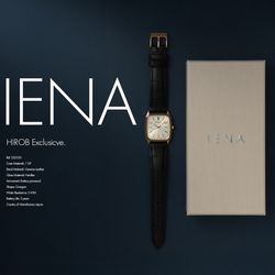 IENAとのコラボレーションウォッチ / マニッシュなサイズのオクタゴン