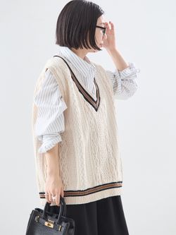 追加》別注【ILL ONE EIGHTY/イル ワンエイティ】TILDEN VEST：ベスト