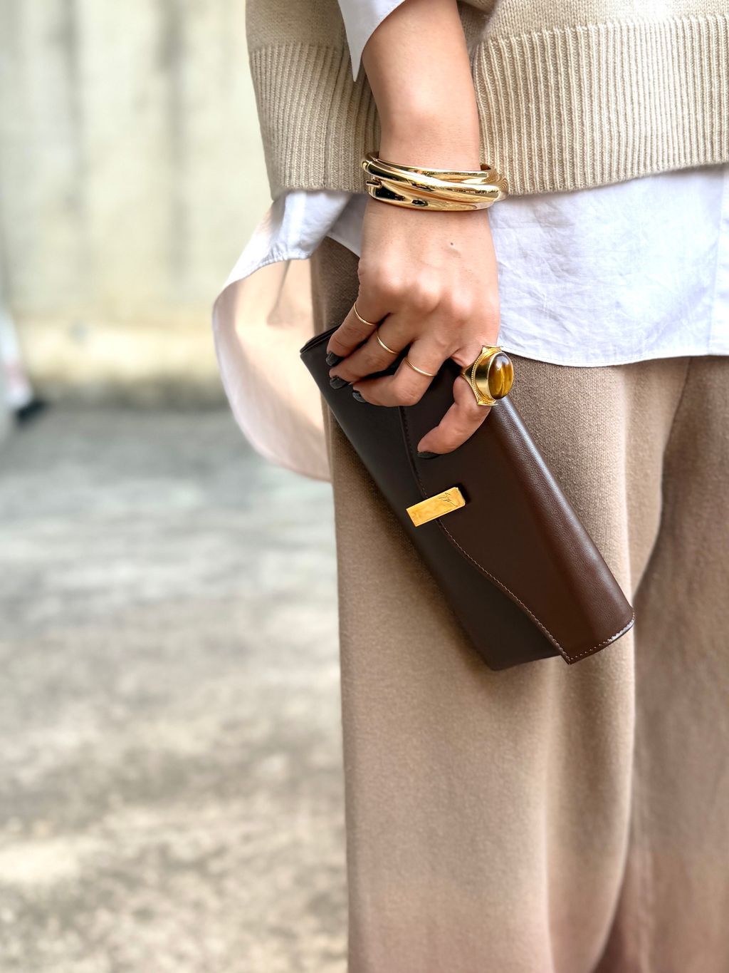 J.J.MERCER/ジェイジェイマーサー】 GRADATION KNIT PANTSの