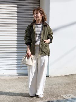 別注【Barbour/バブアー】modified short jacket：ブルゾンの