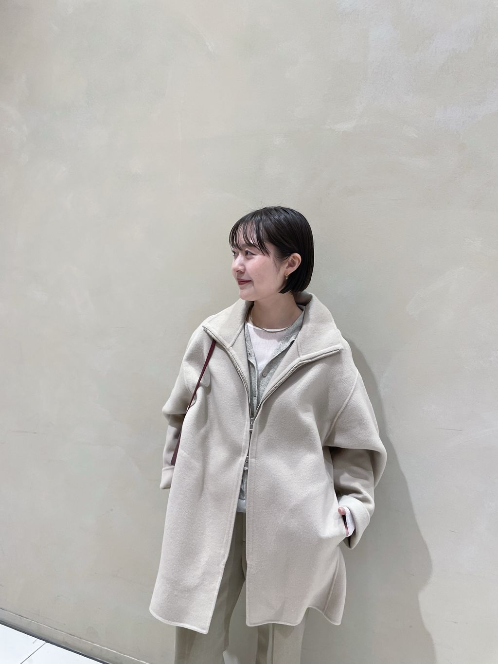 HAMILTON zip up コートのコーディネートスナップ（natsune）｜Plage