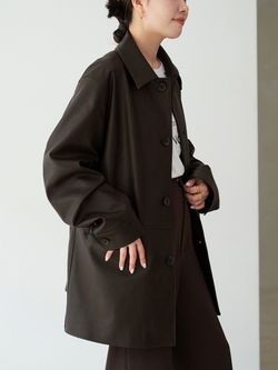 Leather Like Car コートのコーディネートスナップ（risa）｜Plage