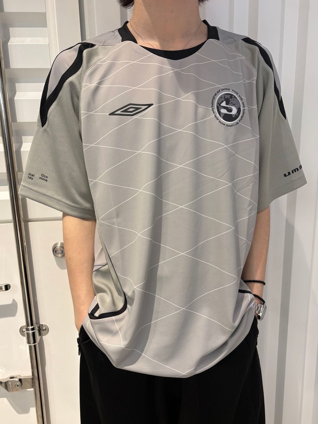 BAL × UMBRO LS SOCCER JERSEYのコーディネートスナップ（HIROMU