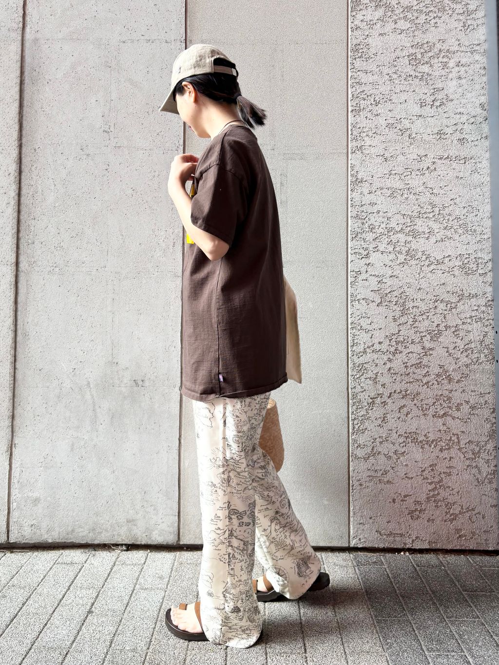 SLOPPY PRINT LOGO TEEのコーディネートスナップ（K.H）｜journal