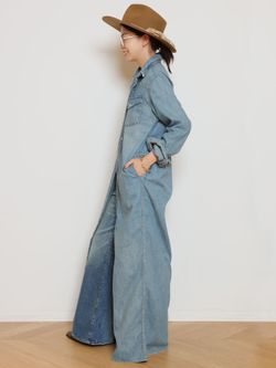 MUSE 【REMI RELIEF/レミレリーフ】DENIM シャツドレス REMI RELIEF/レミレリーフ】DENIM シャツドレス（シャツワンピース