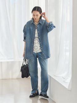 予約》別注【LEVI'S(R)/リーバイス(R)】for JS WOVEN DENIM SHIRTの