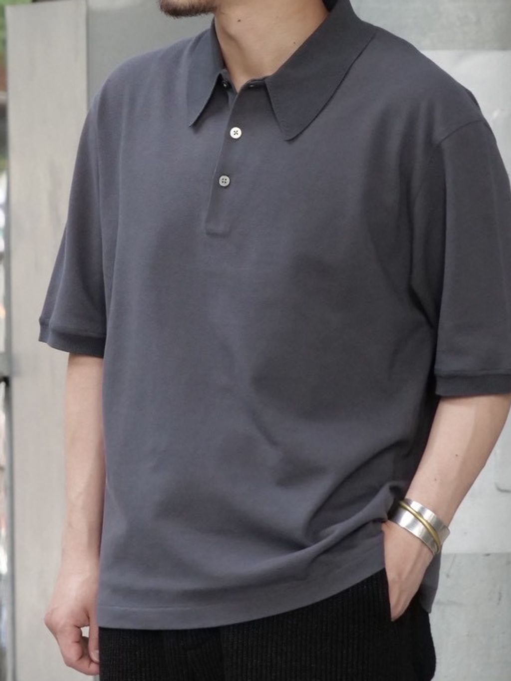 LE / エルイー】SEED STITCH：ポロシャツのコーディネートスナップ