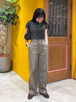 追加ULTチノセレモニースラックスのコーディネートスナップ（Nazuna