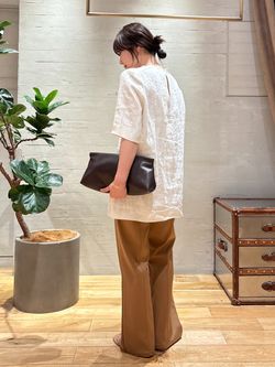 Half tunic ブラウスのコーディネートスナップ（chika）｜Plage