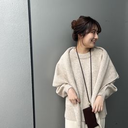C/Cuナノシア 2way ロンTのコーディネートスナップ（Kotomi）｜Plage