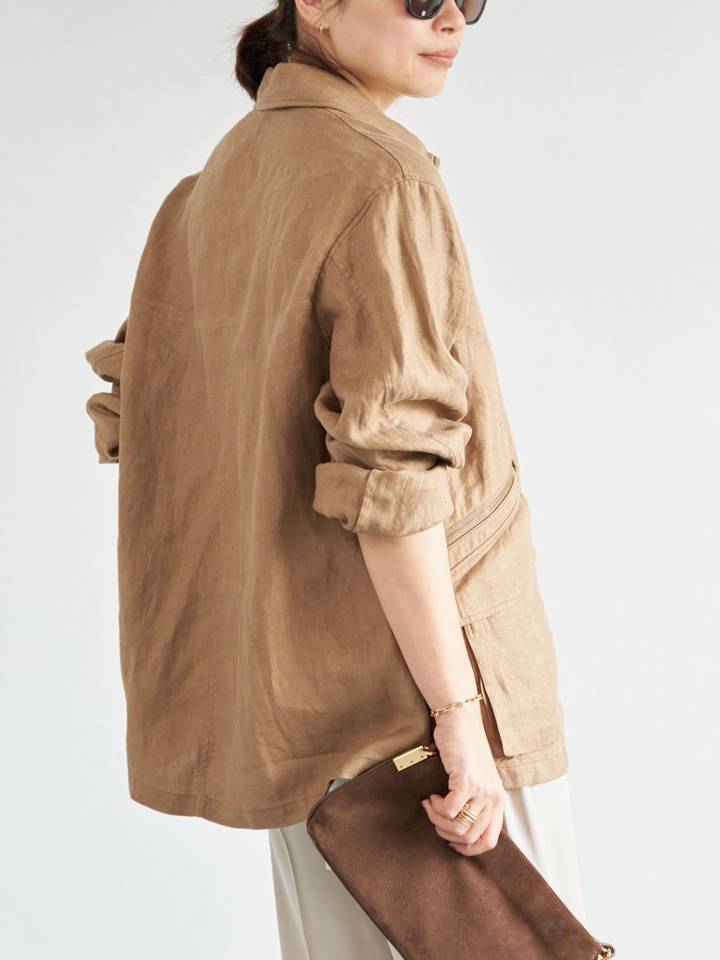 OGLINEN COVERALL ジャケットのコーディネートスナップ（KANAGAWA