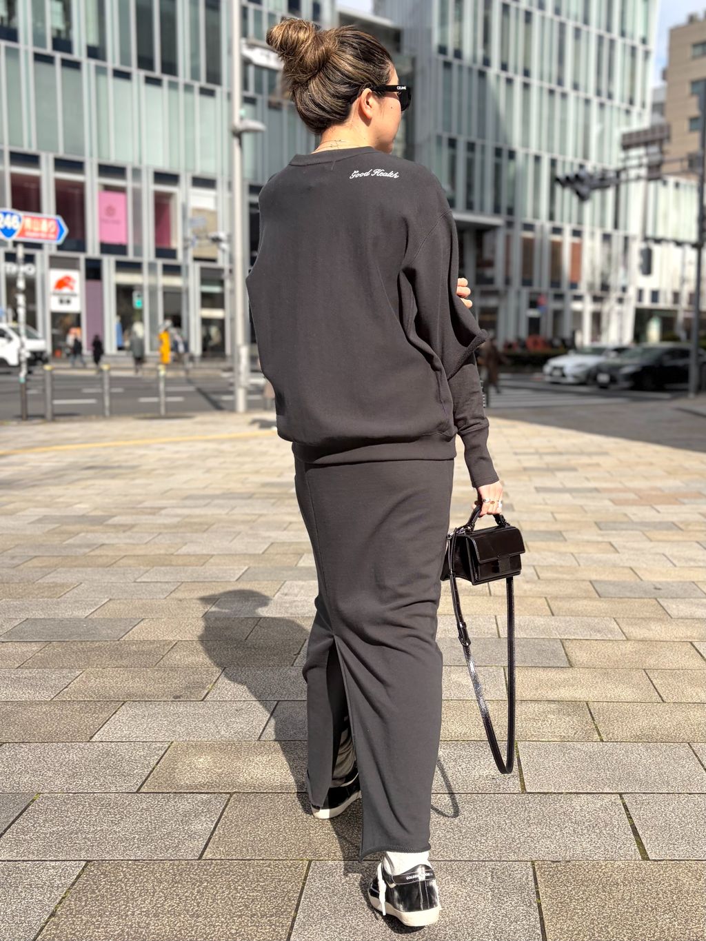 AMERICANA/アメリカーナ】 HALF SLEEVE SWEATのコーディネートスナップ