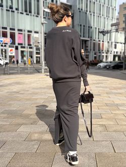 AMERICANA/アメリカーナ】 SWEAT SKIRTのコーディネートスナップ