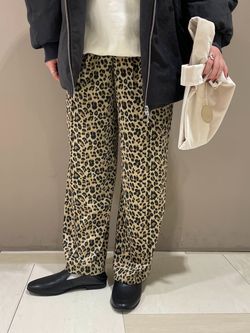 中綿ボリュームフードブルゾンのコーディネートスナップ（Nana