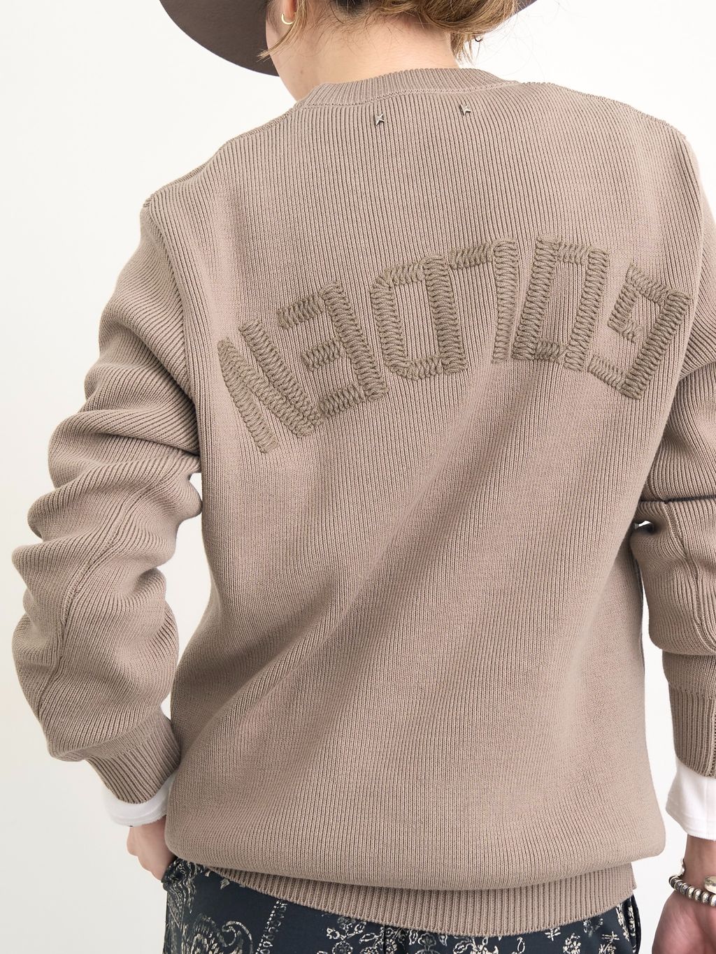 GOLDEN GOOSE/ゴールデン グース】 M'S REGULAR CREW NECK KNITの