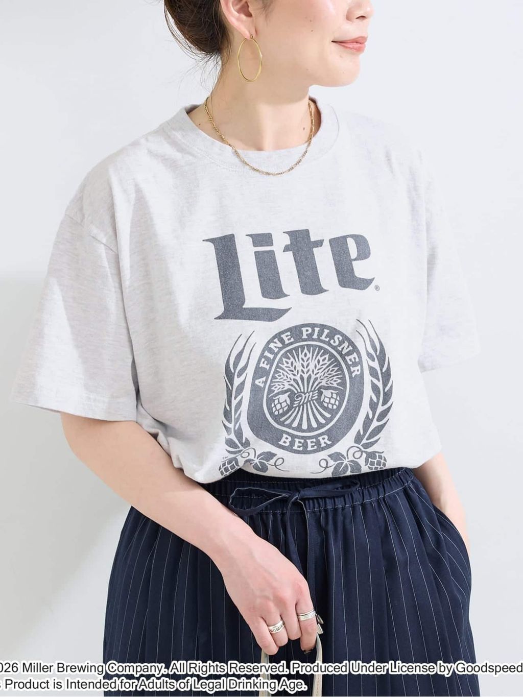 GOOD ROCK SPEED / グッドロックスピード Miller LITE Tshirtの