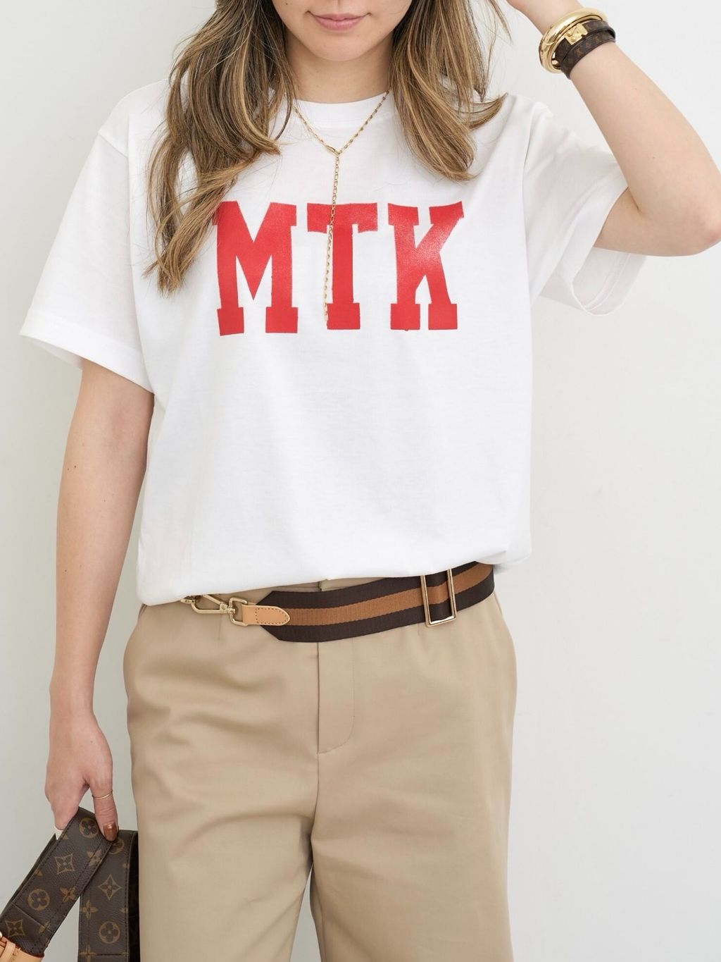CHINO WIDE PANTSのコーディネートスナップ（BUYER.N）｜L'Appartement