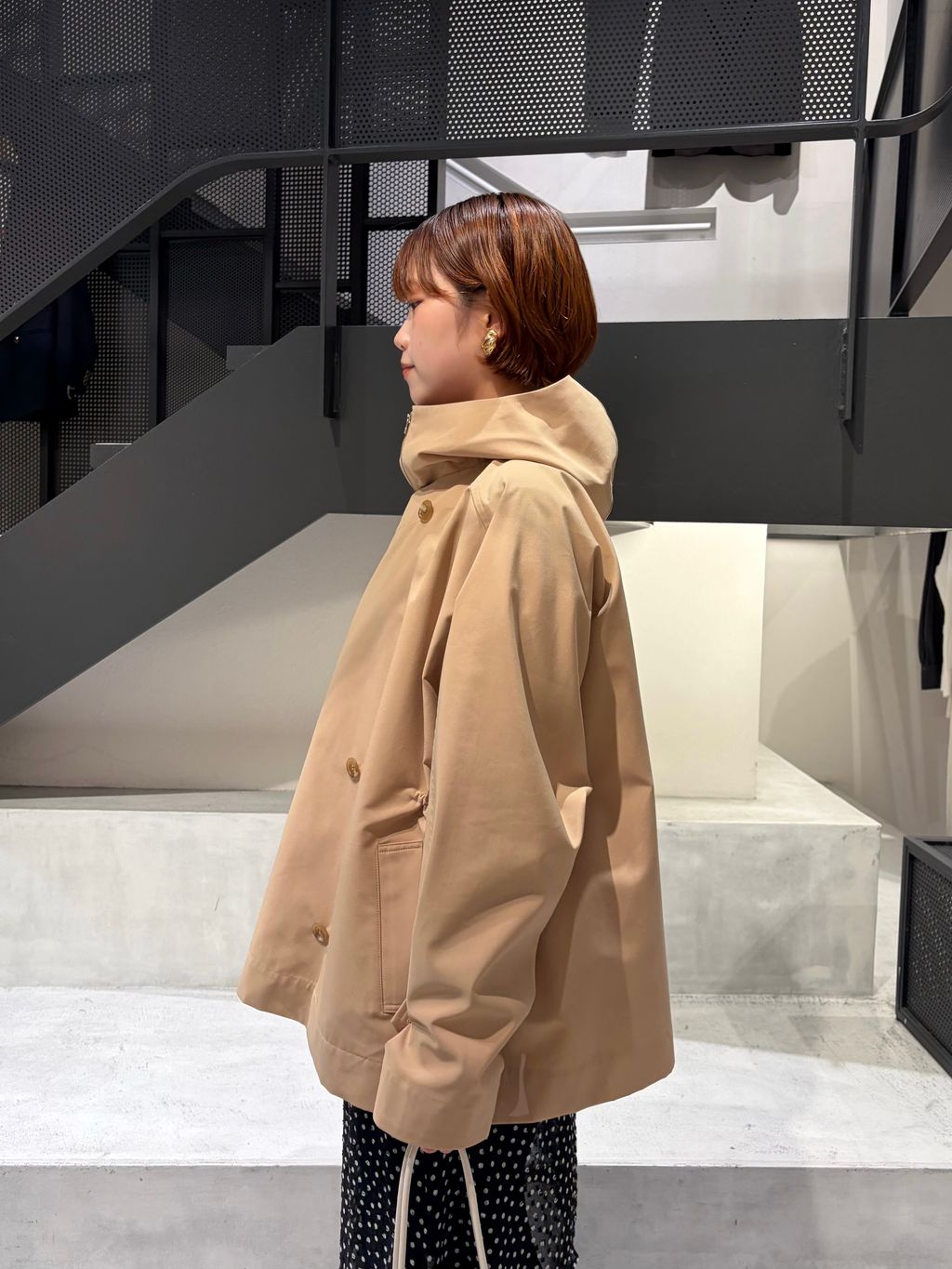 一部サイズ別注》VACHEMENT/ヴァシュモン シェルタフタ ショート