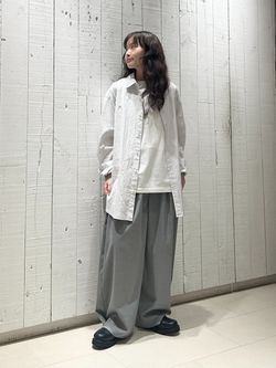 TR タックパンツのコーディネートスナップ（N.H）｜journal standard