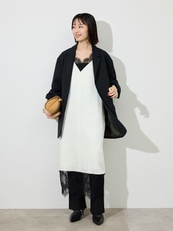 追加》PE SHARK ビックジャケットのコーディネートスナップ（rino