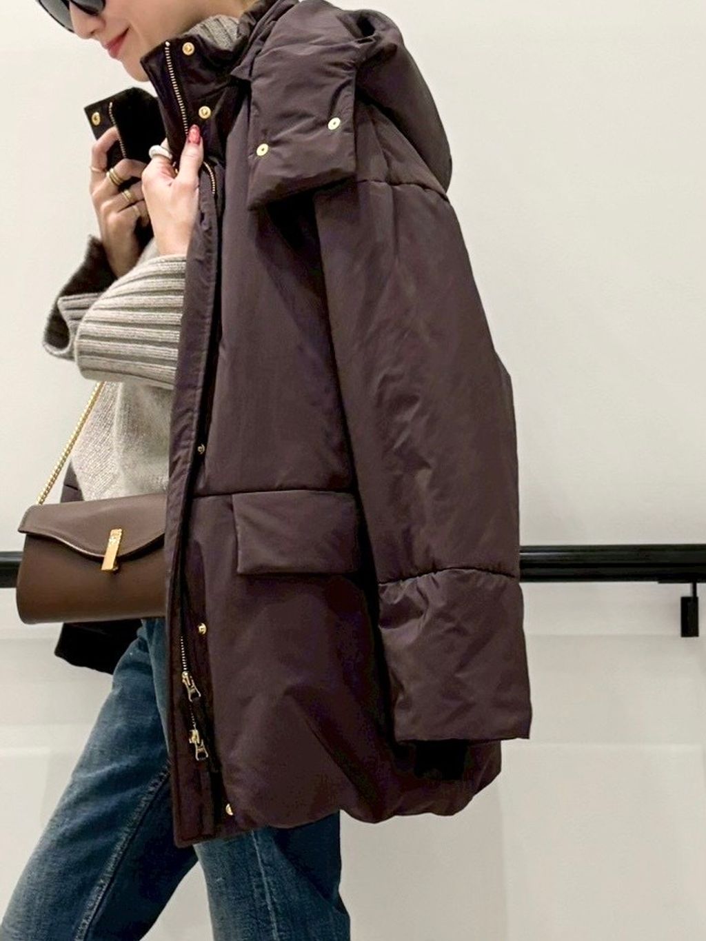 LISIERE 2way Padding Coatのコーディネートスナップ（STAFF.S）｜L