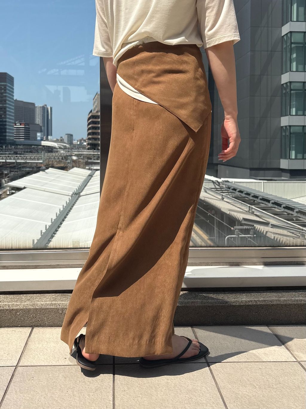 toropical jersey Tシャツのコーディネートスナップ（chika）｜Plage