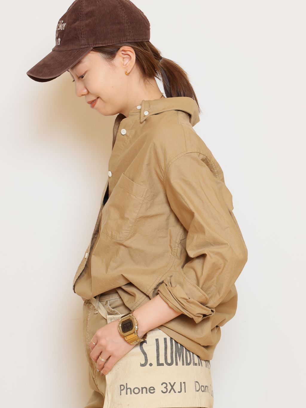 OXFORD ボタンダウン シャツのコーディネートスナップ（HASE）｜MUSE