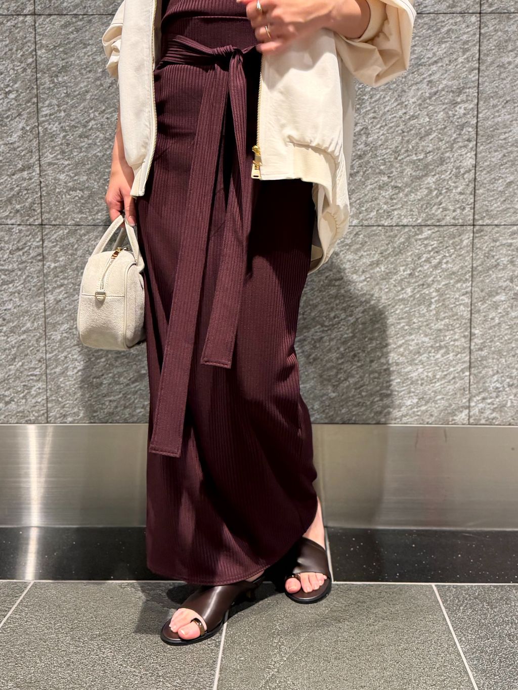 Noble ハイツイストダブルクロスMA-1ブルゾン NOBLE｜ハイツイストダブルクロスMA-1ブルゾン | Rakuten Fashion(楽天