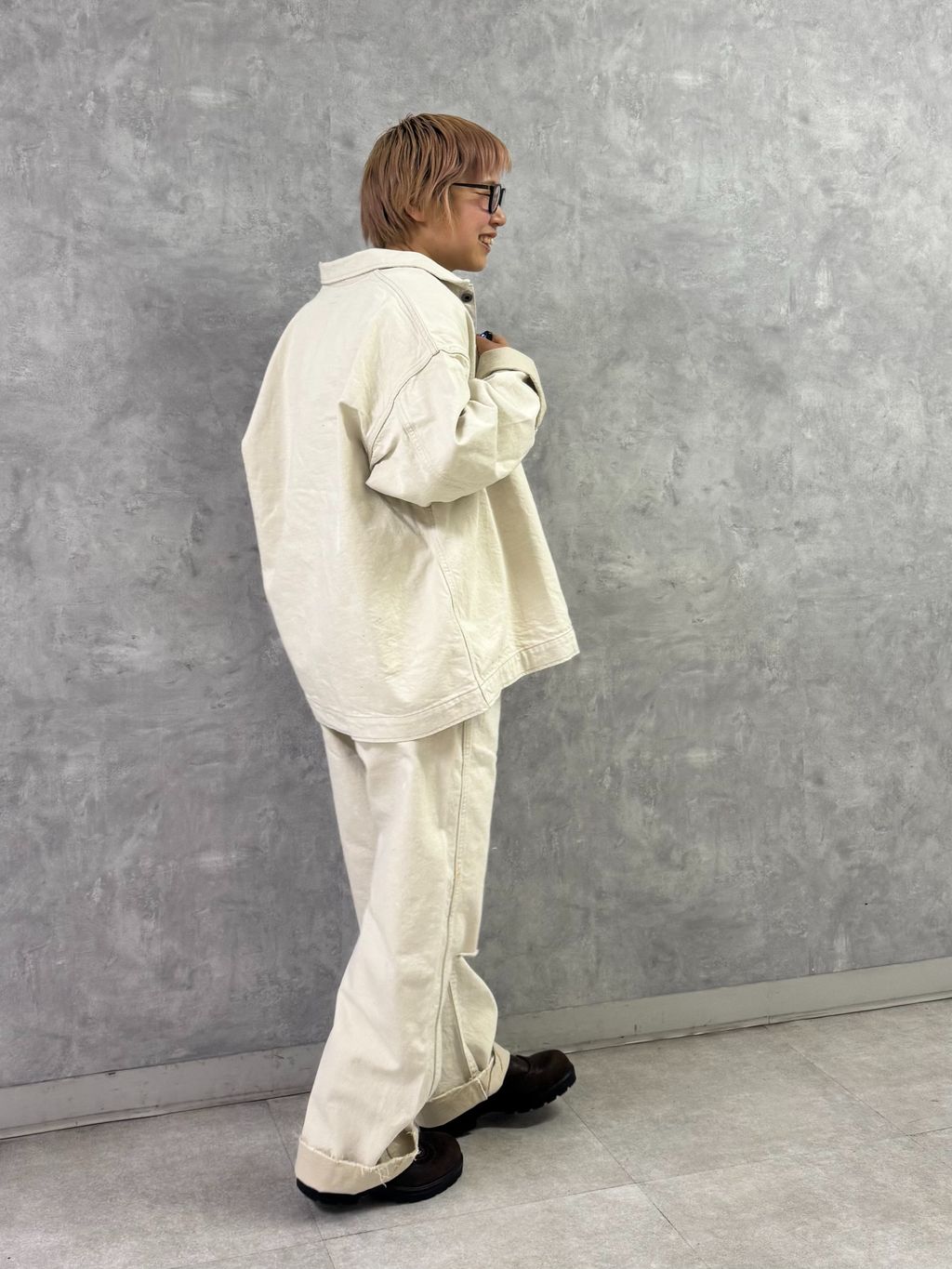 予約》【chimala】 for luxe ADJASTABLE WIDE TAPERED（016）の