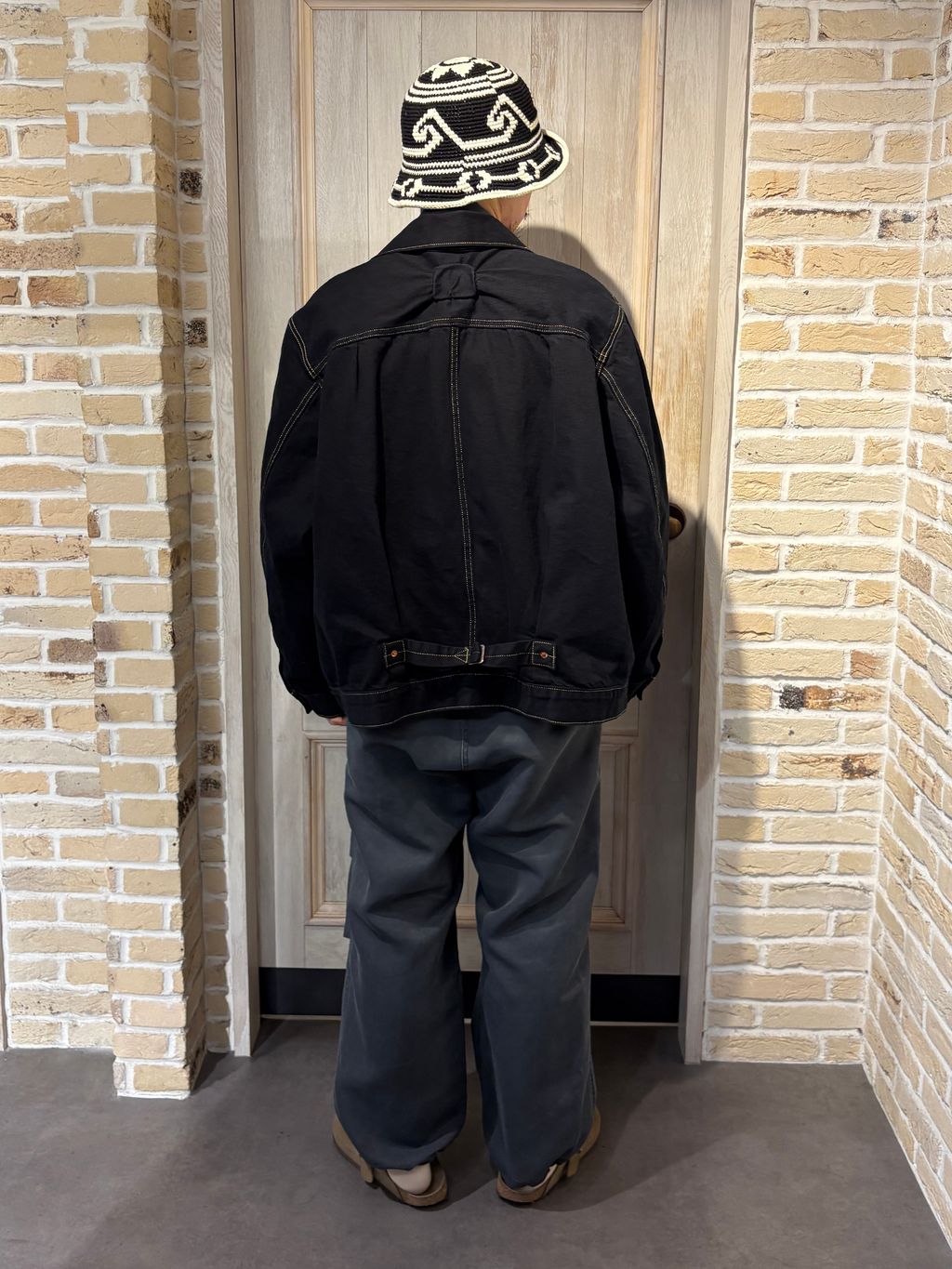 LEVI'S(R) / リーバイス(R) タイプ1 トラッカージャケット ブラック後