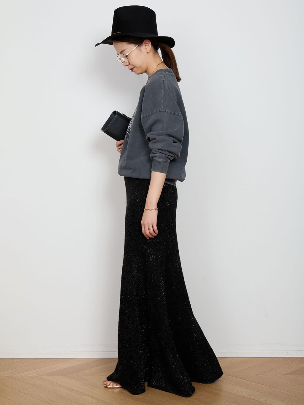 JANESSA LEONE/ジャネッサ レオン】RILEY ハットのコーディネート