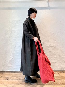 40リネン トニーワンピースのコーディネートスナップ（M.I）｜journal