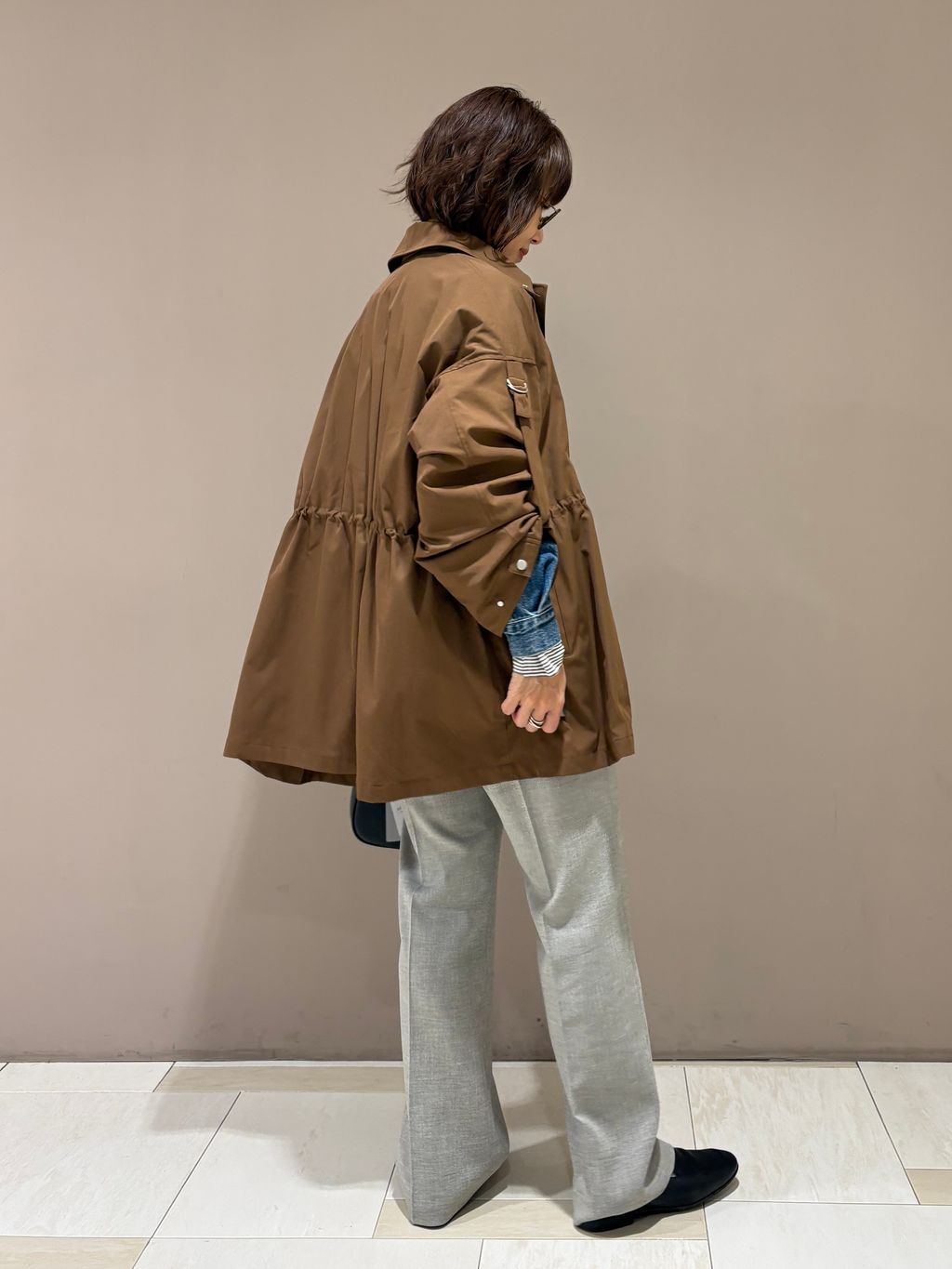 switch look blousonのコーディネートスナップ（m@tsu）｜SLOBE IENA