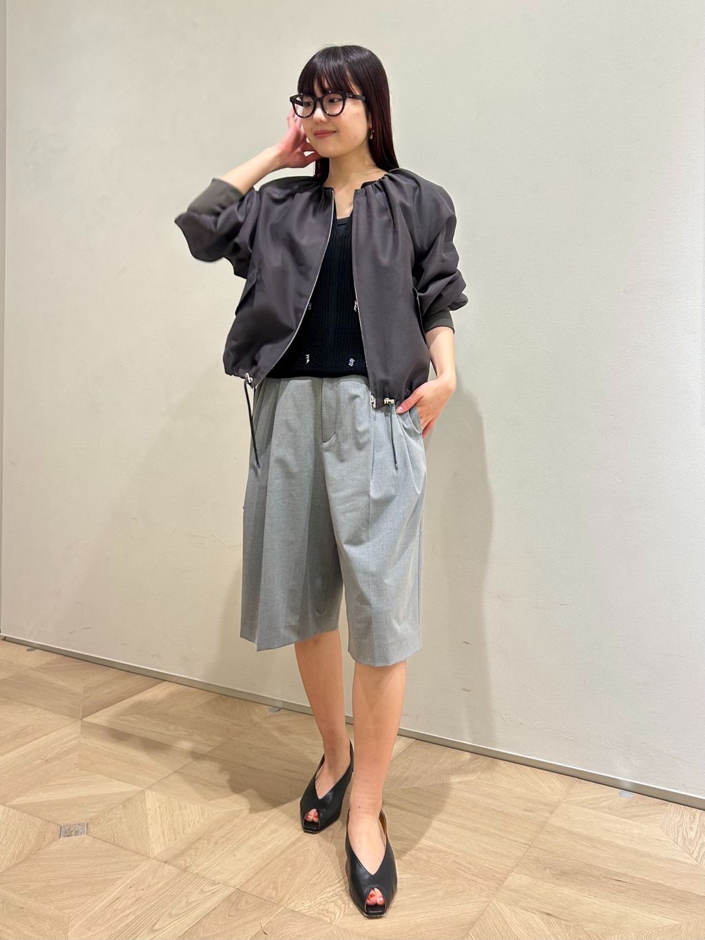 【現行モデル】IENA ウォッシャブル シアーノーカラーブルゾン イエナ 新色あり/追加2》ウォッシャブル シアーノーカラーブルゾンの