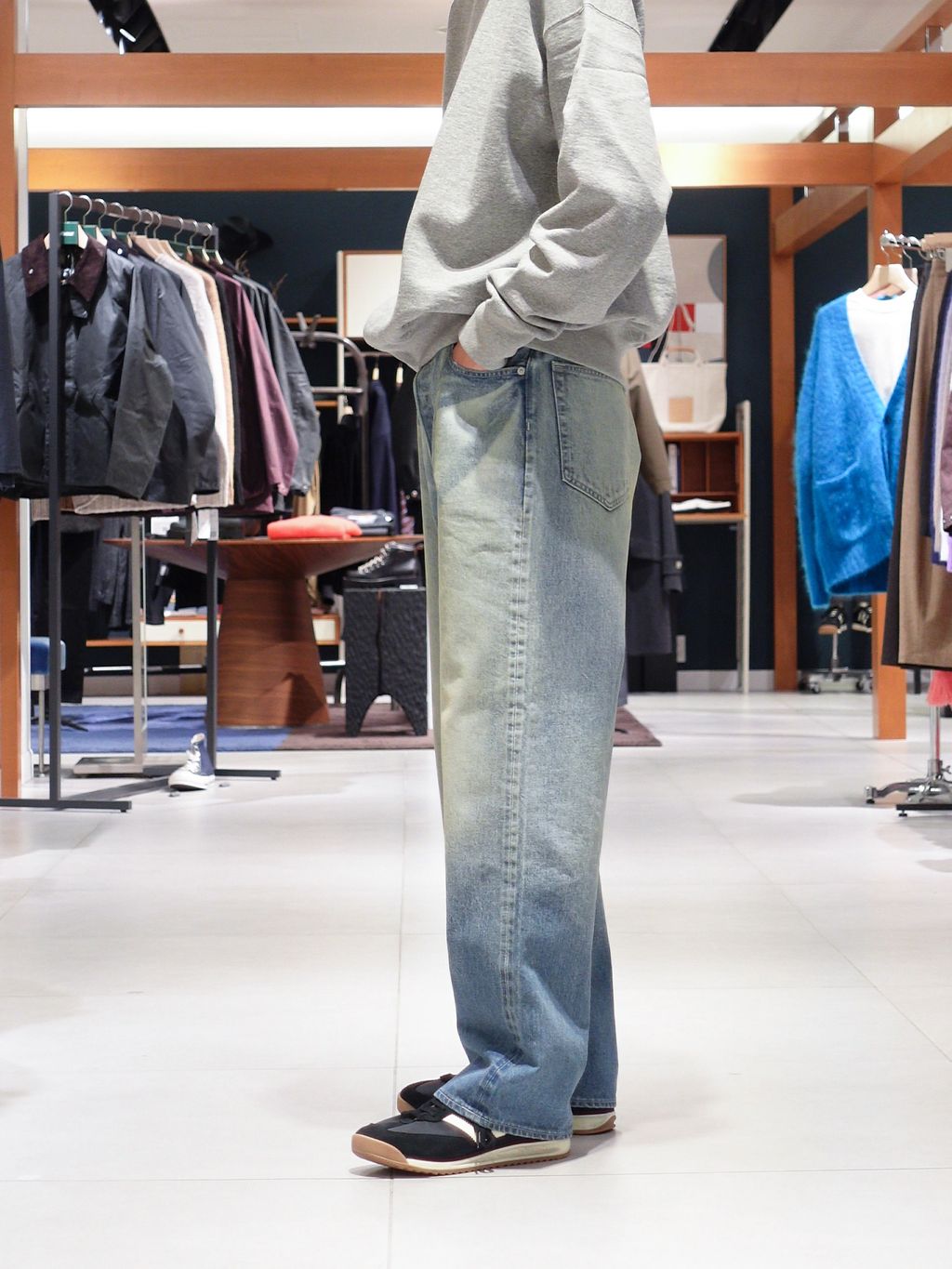 AURALEE (オーラリー) CASHMERE MELTON HAND SEWN ブルゾンの