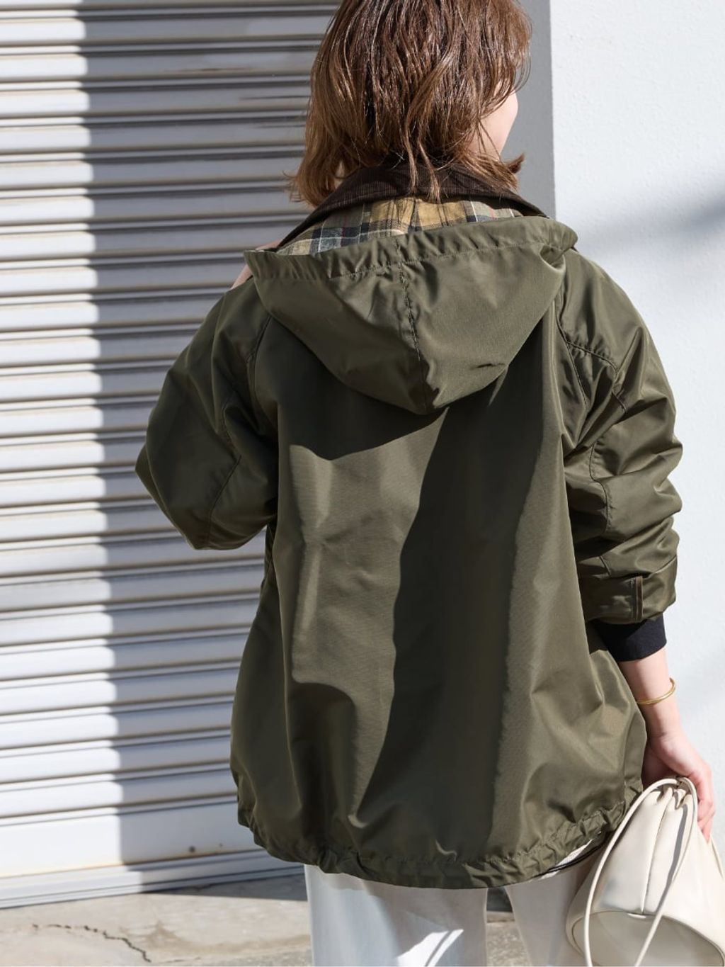 別注【Barbour/バブアー】modified short jacket：ブルゾンの