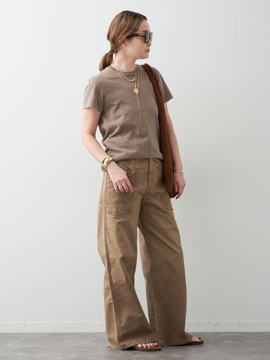 JOHNBULL/ ジョンブル】 WORK PANTSのコーディネートスナップ（MIZU