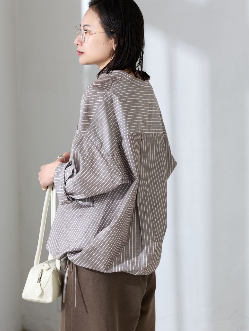 追加予約》ハードマンズリネンコットンスキッパーシャツの