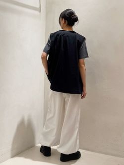 バフワッシャー ベイカーパンツのコーディネートスナップ（Y.K