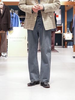 AURALEE (オーラリー) SILK LINEN NEP CHECK JACKETのコーディネート