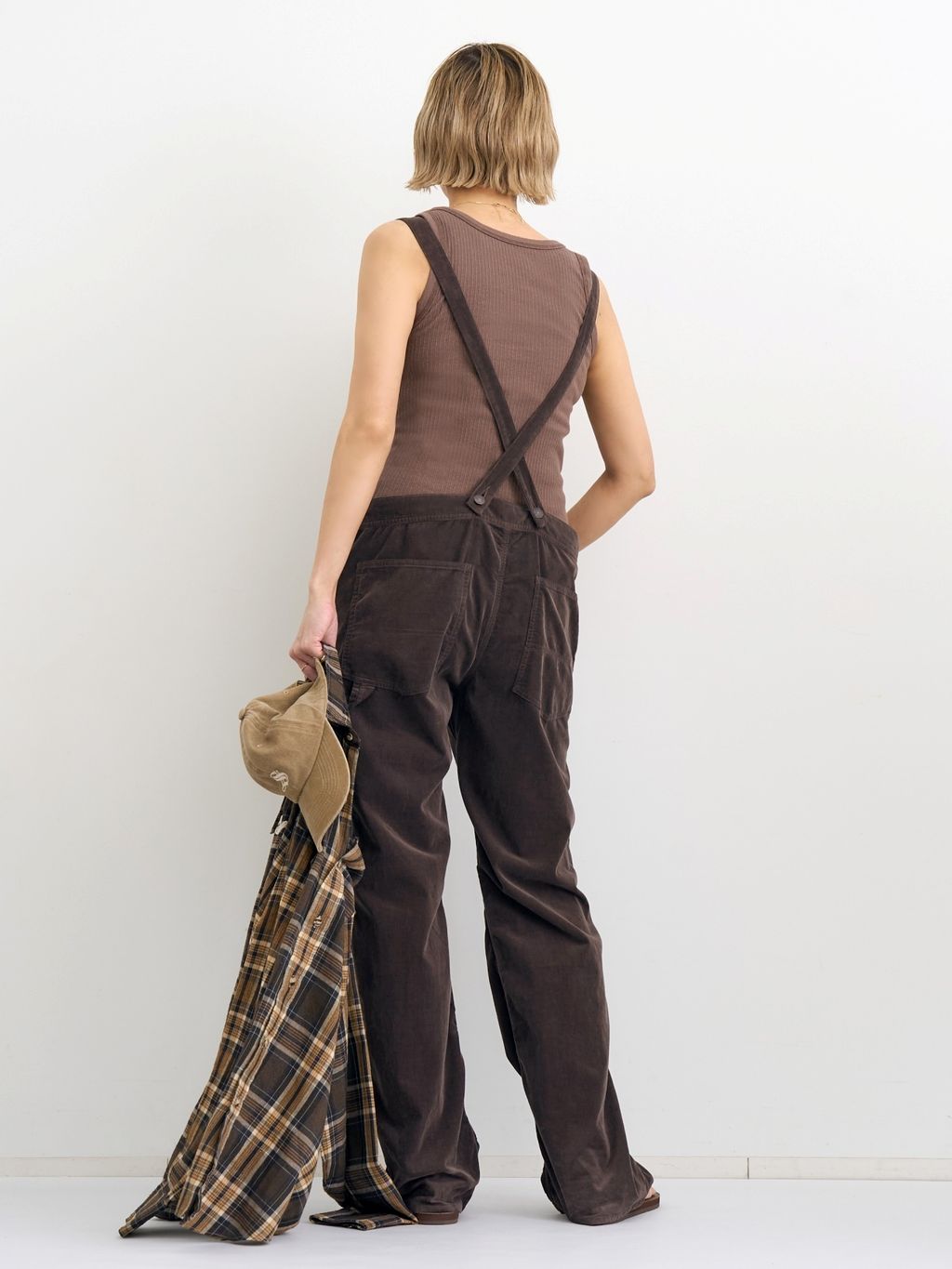 STAMMBAUM/シュタンバウム】 Corduroy Overallのコーディネート