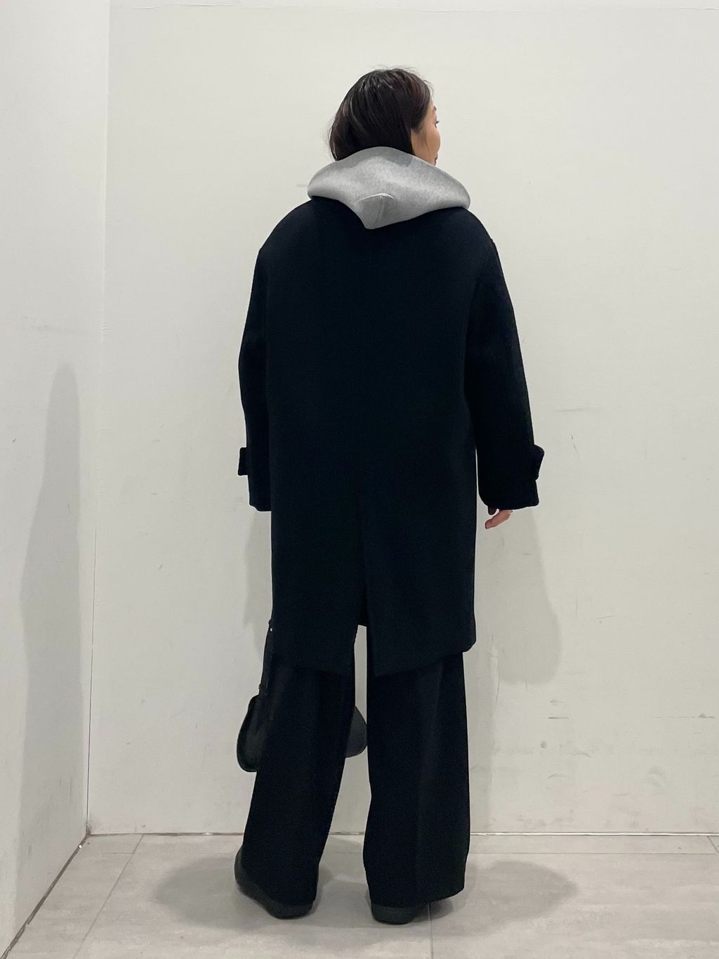 フーディーコンパクトブルゾンのコーディネートスナップ（MATSU