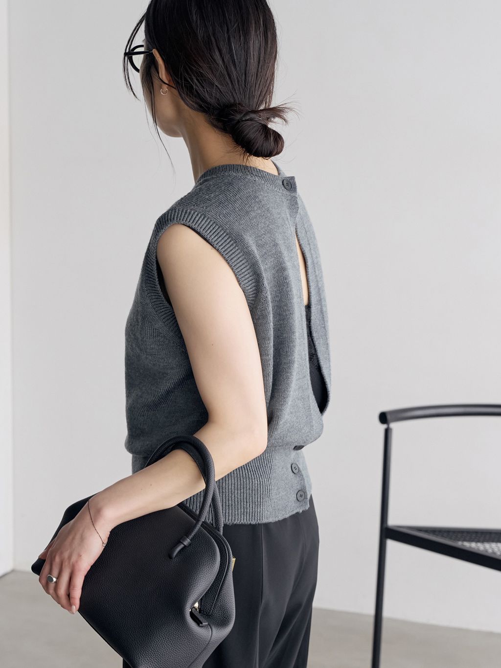 2Way Knit ベストのコーディネートスナップ（shoko）｜Plage