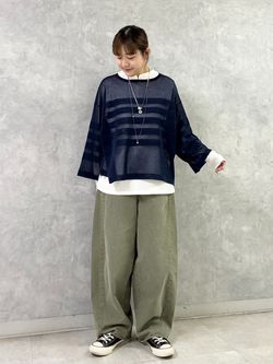 予約》ヴィンテージヘリンボン スウィッチパンツのコーディネート