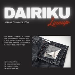 DAIRIKU｜その魅力を紐解く。｜BAYCREW'S DEPO MENS｜ブログ